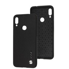 Чохол для Xiaomi Redmi Note 7 Wave Leather чорний