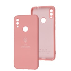 Чохол для Xiaomi Redmi Note 7 Silicone Full Тризуб розовий / light pink