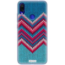 Чохол для Xiaomi Redmi Note 7 MixСase новий рік в'язаний візерунок