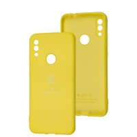 Чохол для Xiaomi Redmi Note 7 Silicone Full Тризуб жовтий