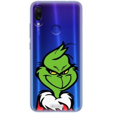 Чохол для Xiaomi Redmi Note 7 MixСase новий рік зелений ельф