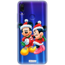 Чохол для Xiaomi Redmi Note 7 MixСase новий рік міккі та маус