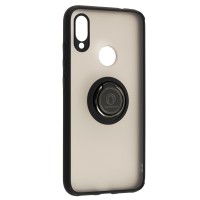 Чохол для Xiaomi Redmi Note 7 LikGus Edging Ring чорний
