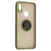 Чохол для Xiaomi Redmi Note 7 LikGus Edging Ring хакі