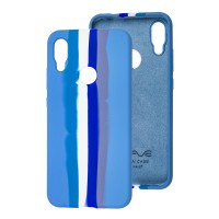 Чохол для Xiaomi Redmi Note 7 Wave Rainbow blue
