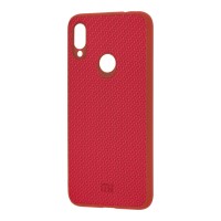 Чохол для Xiaomi Redmi Note 7 Carbon New червоний