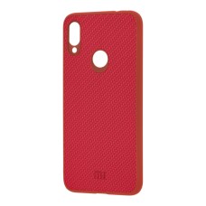 Чохол для Xiaomi Redmi Note 7 Carbon New червоний