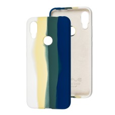 Чохол для Xiaomi Redmi Note 7 Wave Rainbow green