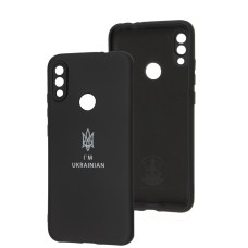 Чохол для Xiaomi Redmi Note 7 Full Premium Тризуб чорний