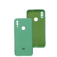 Чохол для Xiaomi Redmi Note 7 Silicone Separate camera бірюзовий