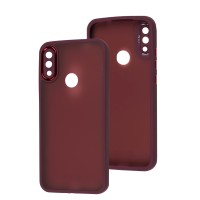 Чохол для Xiaomi Redmi Note 7 Luxury Metal Lens марсала