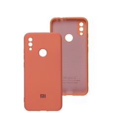 Чохол для Xiaomi Redmi Note 7 Silicone Separate camera персиковий