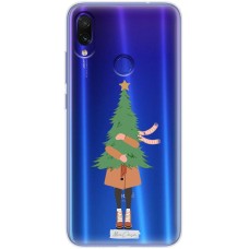 Чохол для Xiaomi Redmi Note 7 MixСase новий рік з ялинкою
