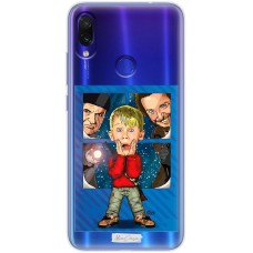 Чохол для Xiaomi Redmi Note 7 MixСase новий рік один вдома