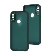 Чохол для Xiaomi Redmi Note 7 Luxury Metal Lens зелений