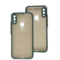 Чохол для Xiaomi Redmi Note 7 LikGus camera protect оливковий