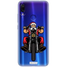 Чохол для Xiaomi Redmi Note 7 MixСase новий рік байкер