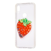 Чохол для Xiaomi Redmi Note 7 рідкі фрукти 3D "полуниця"