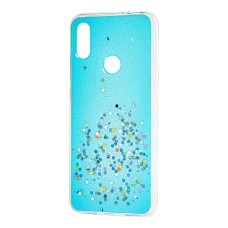 Чохол для Xiaomi Redmi Note 7 glitter star цукерки м'ятний