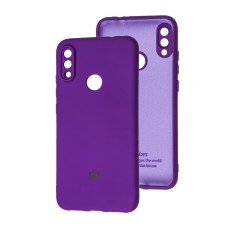 Чохол для Xiaomi Redmi Note 7 Silicone Full camera фіолетовий / purple