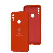 Чохол для Xiaomi Redmi Note 7 Full Premium Тризуб червоний