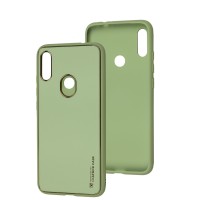Чохол для Xiaomi Redmi Note 7 / 7 Pro Leather Xshield pistachio