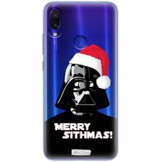 Чохол для Xiaomi Redmi Note 7 MixСase новий рік merry sithmas