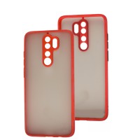 Чохол для Xiaomi Redmi Note 8 Pro LikGus camera protect червоний