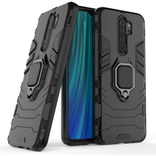 Чохол для Xiaomi Redmi Note 8 Pro Transformer Ring ударостійкий чорний