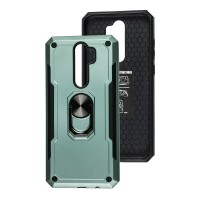 Чохол для Xiaomi Redmi Note 8 Pro Honor Hard Defence зелений