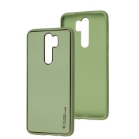 Чохол для Xiaomi Redmi Note 8 Pro Leather Xshield pistachio