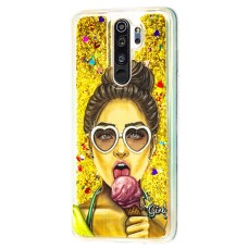 Чохол для Xiaomi Redmi Note 8 Pro Блискучі вода new морозива