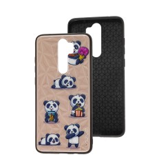 Чохол для Xiaomi Redmi Note 8 Pro Wave Majesty baby panda / light pink