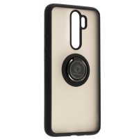 Чохол для Xiaomi Redmi Note 8 Pro LikGus Edging Ring чорний