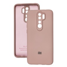 Чохол Xiaomi Redmi Note 8 Pro Silicone Full camera рожевий / pink sand
