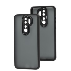 Чохол для Xiaomi Redmi Note 8 Pro Luxury Metal Lens чорний