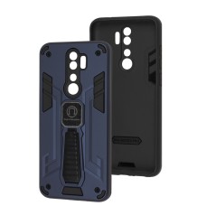 Чохол для Xiaomi Redmi Note 8 Pro Armor Magnetic ударостійкий синій
