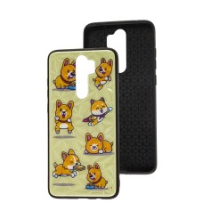 Чохол для Xiaomi Redmi Note 8 Pro Wave Majesty funny corgi / pink sand