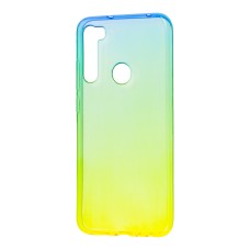 Чохол Xiaomi Redmi Note 8 Gradient Design жовто-зелений