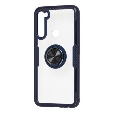 Чохол для Xiaomi Redmi Note 8 Deen CrystalRing із кільцем темно-синій