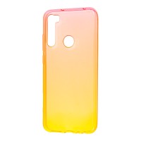 Чохол для Xiaomi Redmi Note 8 Gradient Design червоно-жовтий