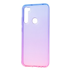 Чохол для Xiaomi Redmi Note 8 Gradient Design рожево-блакитний