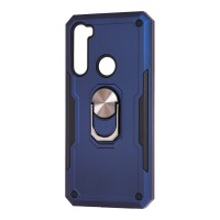 Чохол для Xiaomi Redmi Note 8 Honor Hard Defence темно-синій
