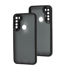 Чохол для Xiaomi Redmi Note 8 Luxury Metal Lens чорний