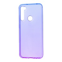 Чохол для Xiaomi Redmi Note 8 Gradient Design фіолетово-синій