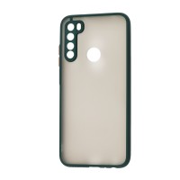 Чохол для Xiaomi Redmi Note 8 LikGus camera protect оливковий