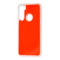 Чохол для Xiaomi Redmi Note 8 "Neon пісок" помаранчевий
