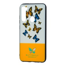 Чохол для Xiaomi Redmi Note 8 Butterfly жовтий