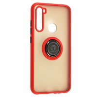 Чохол для Xiaomi Redmi Note 8 LikGus Edging Ring червоний