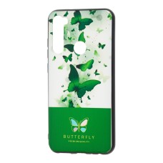 Чохол для Xiaomi Redmi Note 8 Butterfly зелений